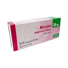Мирзатен (Мирзатапин)тб п/плен.обол. 30 мг.№30