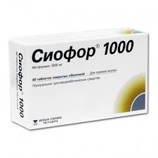 Сиофор 1000 таблетки 1000мг № 60