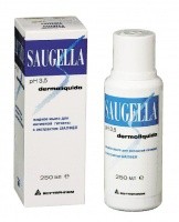 Мыло жидкое для интимной гигиены Саугелла дермоликвидо 250мл