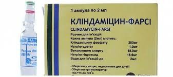 Клиндамицин-фарси р-р д/ин.300мг/2мл амп.2мл N1*