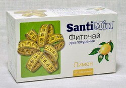 Фиточай Сантимин для похуд. фильтр-пакет 2г со вкусом лимона №30
