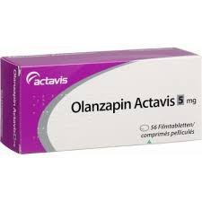 Оланзапин 5 мг №28  раств.