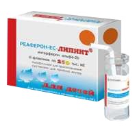 Реаферон-ес-липинт лиоф д/вн прим 250тыс ме №5