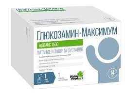 Глюкозамин-Максимум Адванс 1500 порошок в саше по 10г№14
