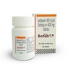 Софаб ЛП(ледипасвир - 90 мг+ софосбувир - 400 мг)№28