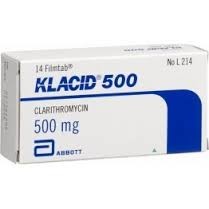 Клацид таблетки п/пл обол. 500 мг №14***