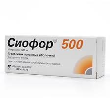 Сиофор-500 табл. 500мг n60*