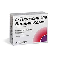 L-тироксин табл. 100мкг n50*