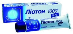 Лиотон 1000 (гепарин) гель 50г