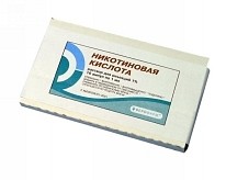 Никотиновая к-та-д амп.1% 1мл n10