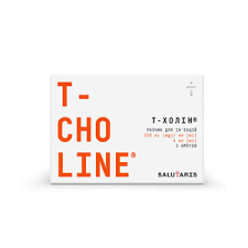 Т-холін р-н д/ін 250 мг/мл 4мл амп №3(3х1) карт пач