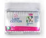 Палочки ват.lady cotton n100 п/э
