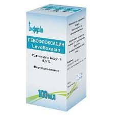 Левофлоксацин р-р д/инф. 0.5% фл. 100мл n1
