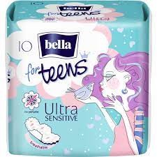 Прокладки гіг. bella for teens ultra sensitive extra soft (10 шт