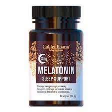 Мелатонін (melatonin) капс. 3мг №60 пласт.банка дієт добав