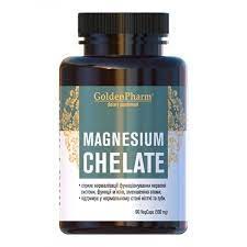 Магній Хелат (Magnesium Chelate) капс. №90 у пласт.бан.дієт.доба