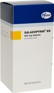 Салазопирин-en-табс табл. п/о 500мг n100*