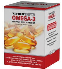 Витрум омега плюс/vitrum® omega-3 plus капс.№60