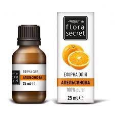 Олія ефірна апельсин flora secret 25мл фл карт уп
