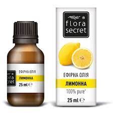 Олія ефірна лимон flora secret 25мл фл карт уп