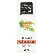 Олія ефірна чайне дерево flora secret 25мл фл карт уп