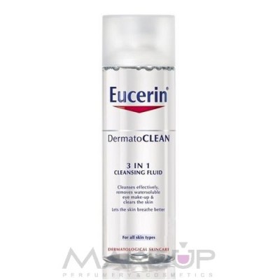 Eucerin 63997 средство для снятия макияжа 3в1 200мл(эуцерин)
