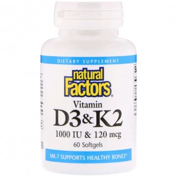 Витамин D3+K2 капс.№60 диет.добав.