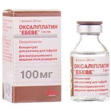 Оксаліплатин Ебеве концентрат д/р-ну д/інф 5 мг/мл 20 мл (100 мг