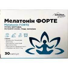 Мелатонін-а форте/melatonin -a forte табл №20(10х2) бліс карт ко