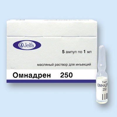 Омнадрен-250 амп. 1мл n5*