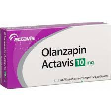 Оланзапин (Зипрекса) тб 10 мг №28  раств.