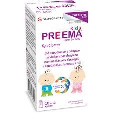 Према для дітей/ preema kids, пробіотик на основі lgg, краплі по