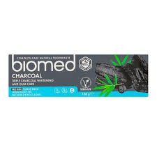 Комплексна зубна паста  biomed charcoаl/ чаркол 100гр