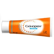 Скінорен, гель 15 %, по 30 г у тубі, по 1 тубі у картонній пачці