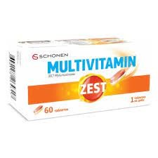 Зест мультивітамін, тришарові таблетки № 60