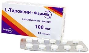 L-тироксин-Фармак тб 100мкг №50