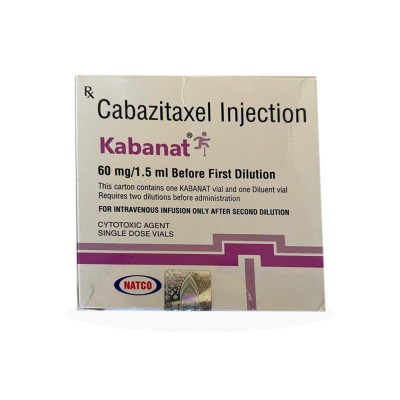 Кабанат (ДЖЕВТАНА, ЖЕВТАНА, ЕВТАНА) (Кабазитаксел) 60мг/1,5мл №1
