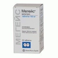 Мегейс (megace) 40мг/мл 240мл. сироп