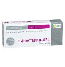 Финастерид-obl 5мг №30 таб.