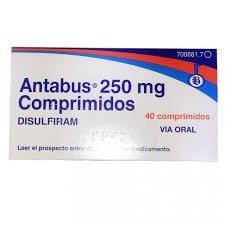 Антабус таблетки Дисульфирам 250 мг №40