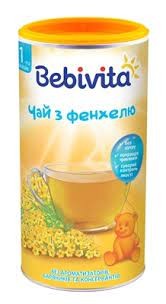 Bebivita швидк.чай фенхелю200г