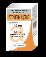 Ретинола ац.(в.а) 3.44% 10мл
