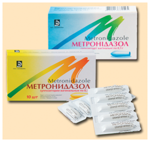 Метронидазол супп.ваг.0.1г №10