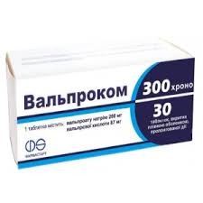 Вальпроком 300 хроно таб.п/о №30