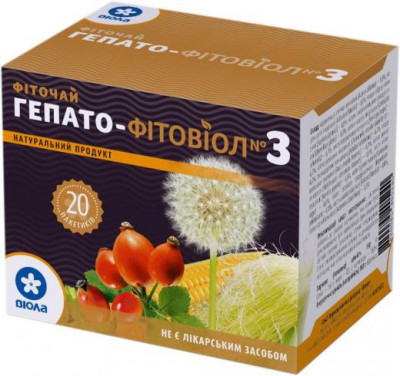 Ф/чай №3 гепато-фитовиол 1.5г №20