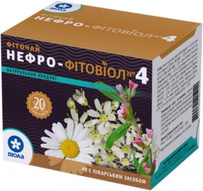 Ф/чай №4 нефро-фитовиол 1.5г №20