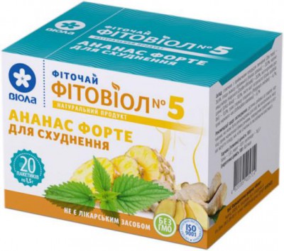 Ф/чай №5 фитовиол анан.ф 1.5г №20