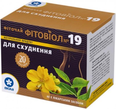 Ф/чай №19 фитовиол д/похуден.№20
