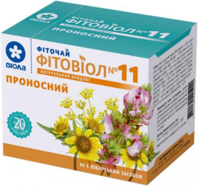 Ф/чай №11 фитовиол слаб.ф1.5г №20
