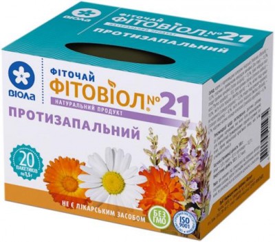 Ф/чай №21 фитовиол п/вос.1.5г №20